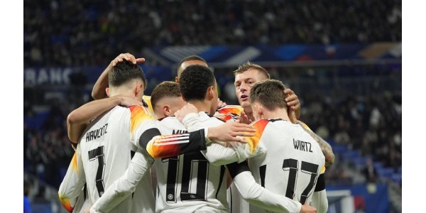 Tyskland slo Frankrike for første gang de siste årene